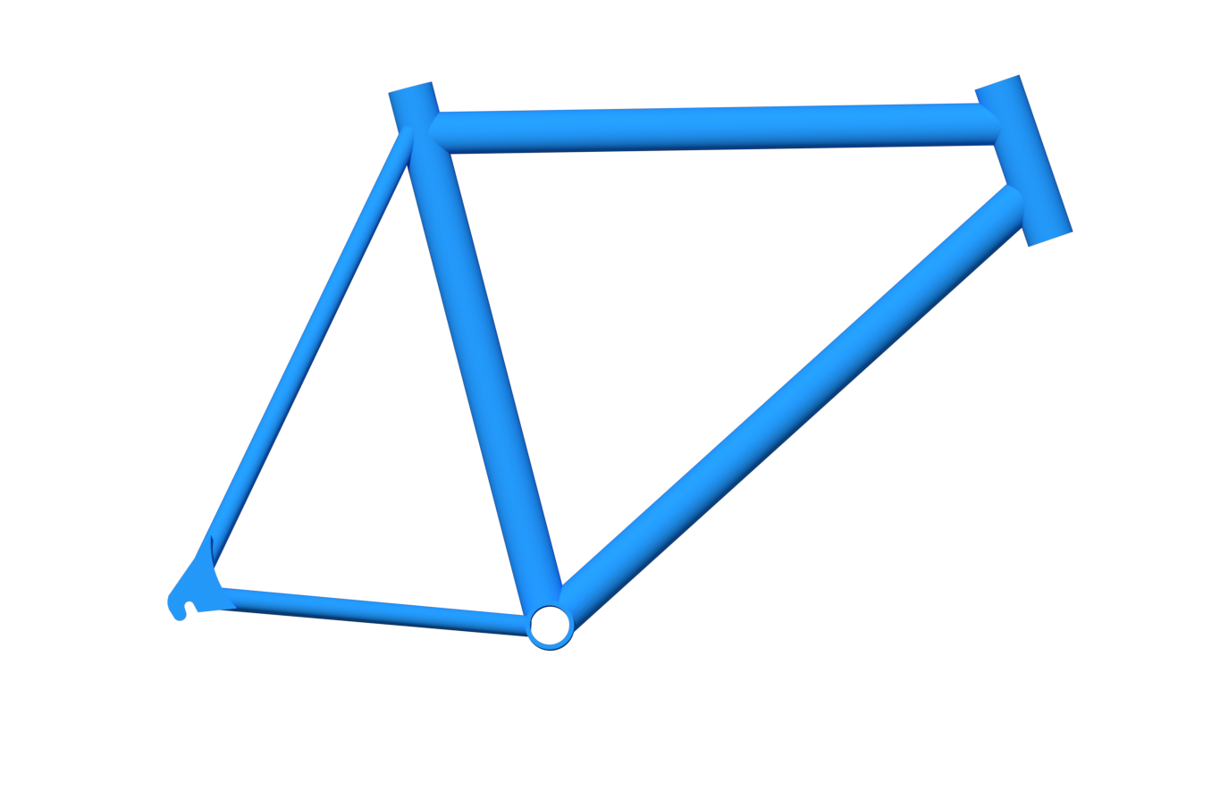 Classic bicycle frame