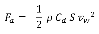 Fórmula aerodinámica