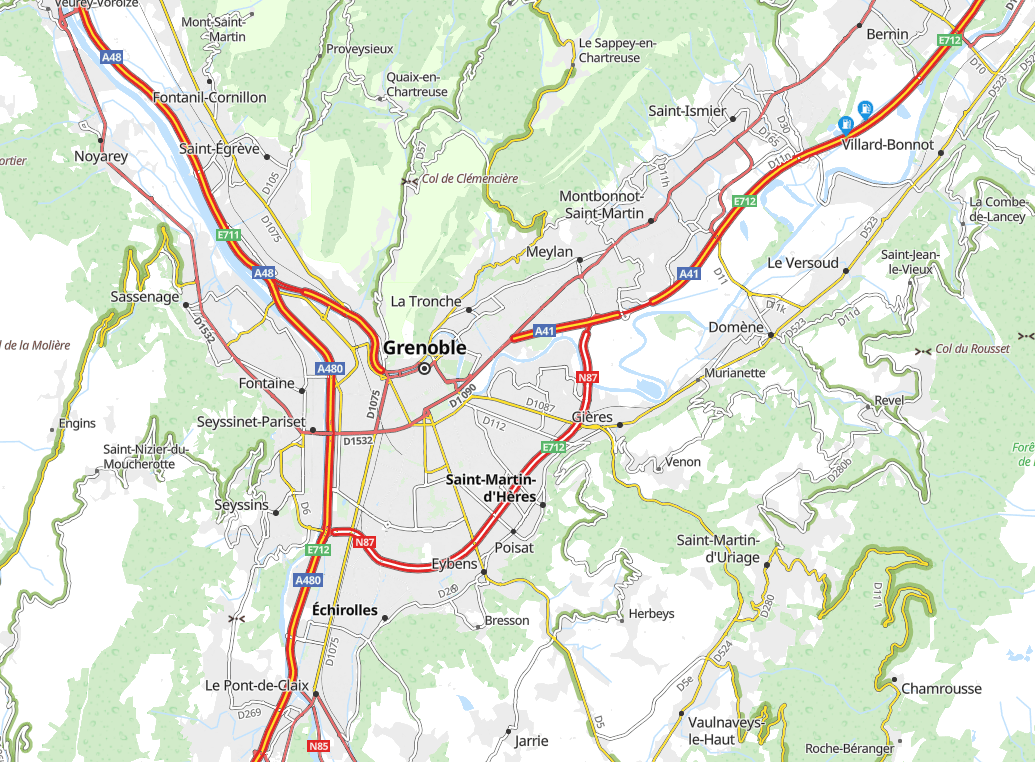 Mapa carreteras